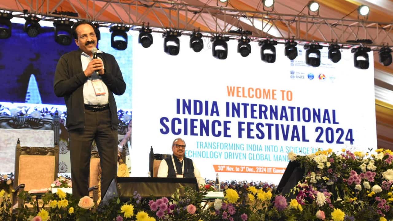 ISRO chief S Somanath inspires students to drive India’s scientific future at IISF 2024
