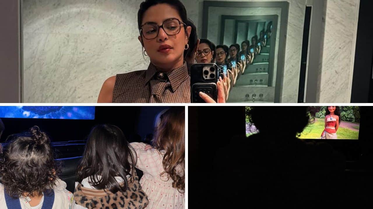 Priyanka Chopra, Nick Jonas celebrate wedding anniversary with daughter Malti, and enjoying her favourite movie, 'Moana 2'