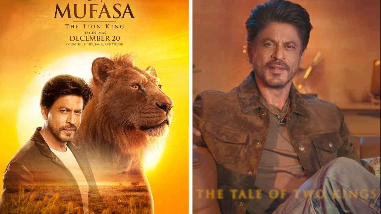 Shah Rukh Khan roars as Mufasa in his first ever post of Disney's Mufasa: The Lion King , see pic