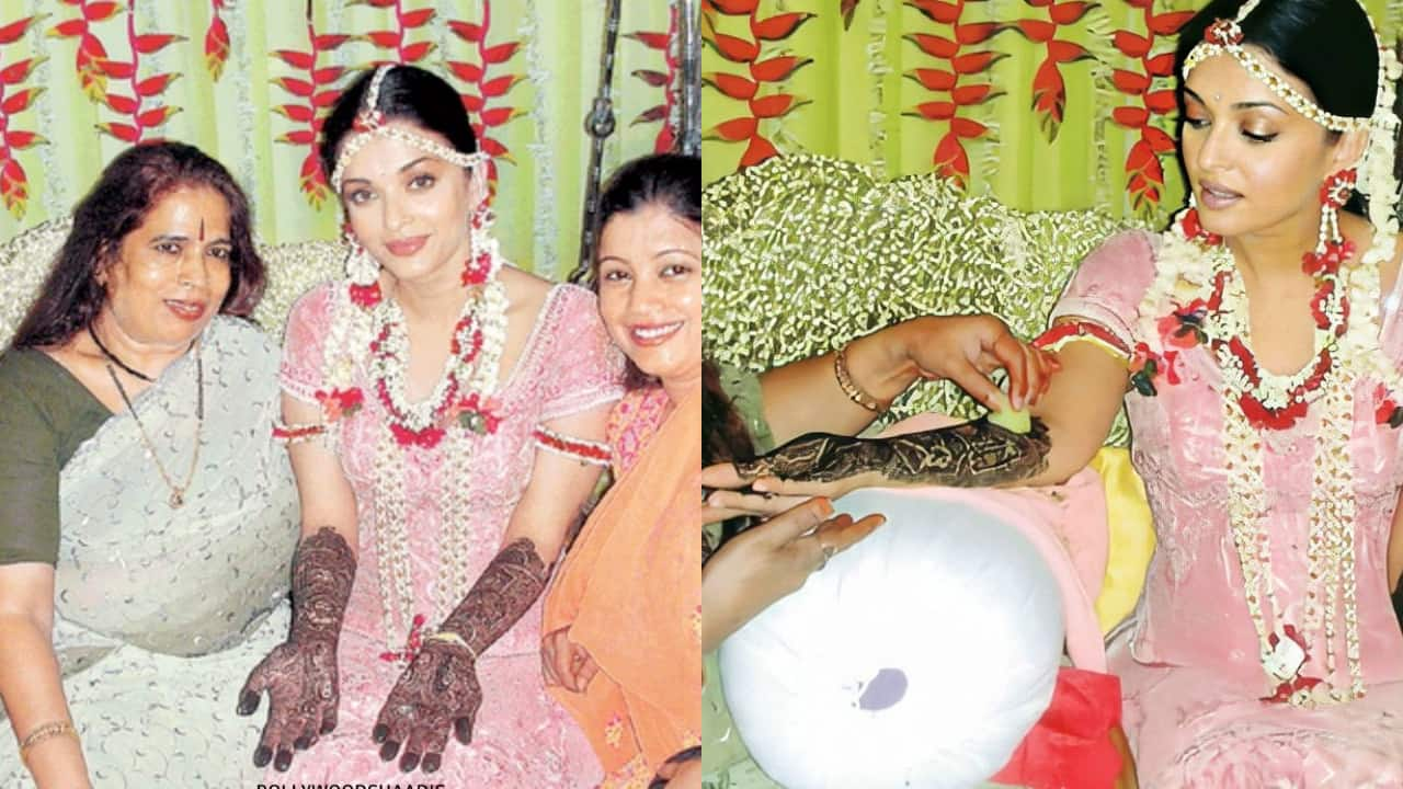 Aishwarya Rai's mehendi ceremony pic goes viral amid divorce rumours with  Abhishek Bachchan