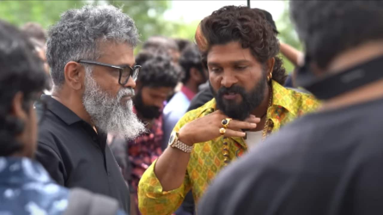 Allu Arjun treats fans with the making of Pushpa 2: The Rule ahead of the release, watch