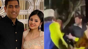 MS Dhoni dances on pahadi song. (Photo: X)