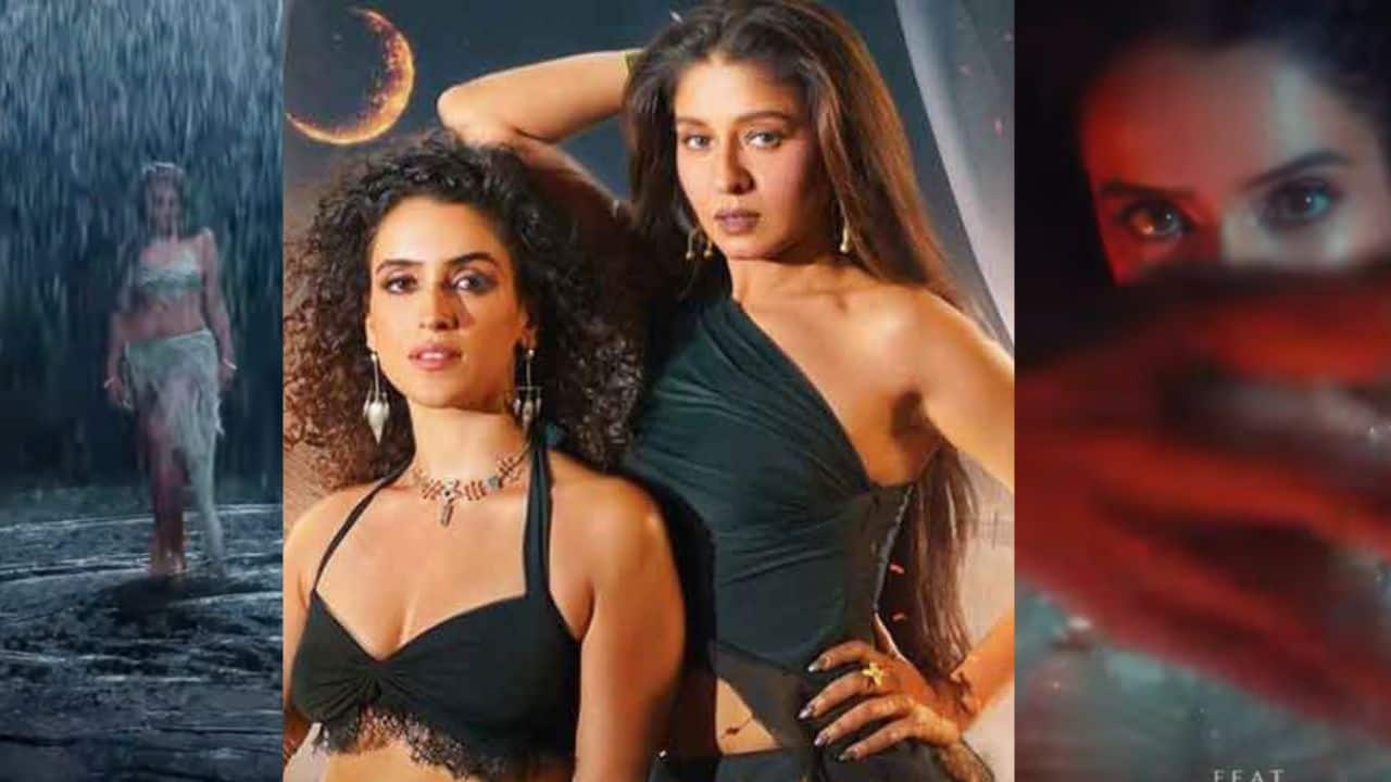 Sanya Malhotra shares a glimpse of her new music video, Aankh with Sunidhi Chauhan, watch