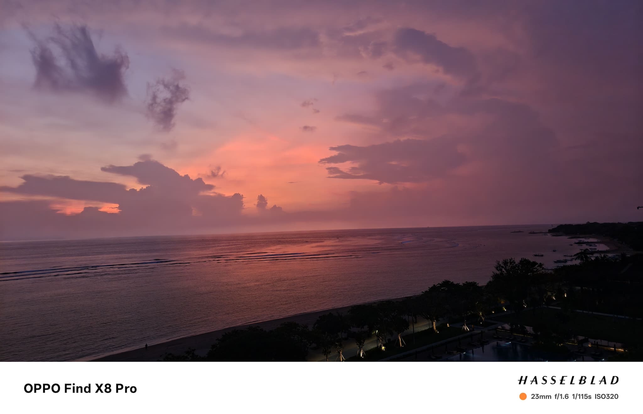 Find X8 Pro camera sample: Sunrise