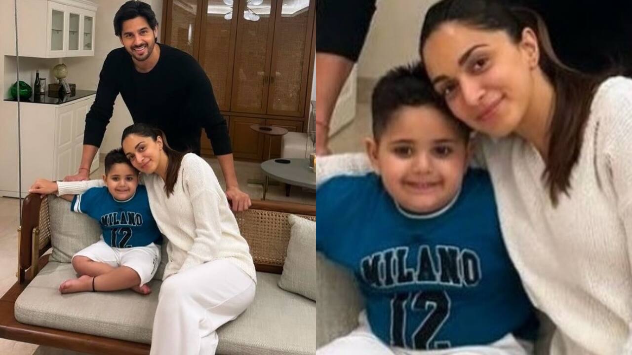 Sidharth Malhotra and Kiara Advani’s pic with a child goes viral, check out fans reaction