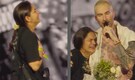 Maroon 5's Adam Levine invites an emotional fan on stage during LIVE concert in Mumbai, hugs her, watch video