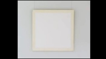 The General 52" x 52" is painted in white enamel and enamelac paints. (Image: @InfinitusCap/X)