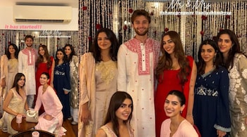 Khushi Kapoor with Aaliyah Kashyap and Shane Gregoire