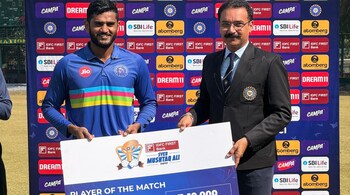 Urvil Patel smashed another century in Syed Mushtaq Ali Trophy. (Photo: BCCI)