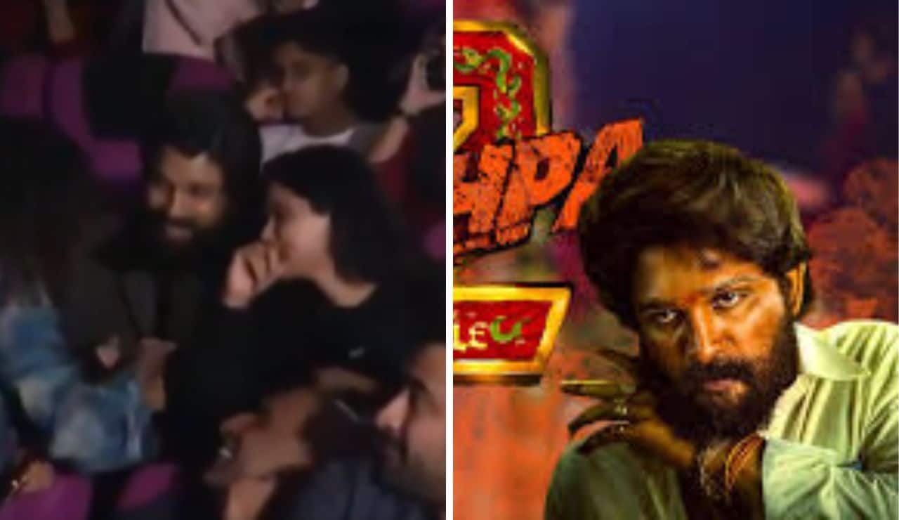Pushpa 2 releases: Allu Arjun arrives at Sandhya theatre for premiere show; fans go crazy - watch video