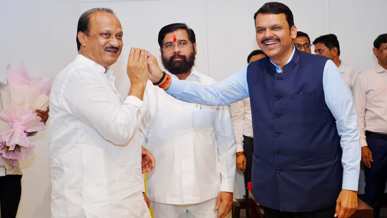 CM Fadnavis, Deputy CMs Shinde, Pawar Take Oath As Members Of ...