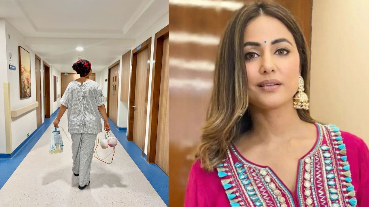 Hina Khan shares latest health amid breast cancer treatment, says, "Walking towards the brighter side..."