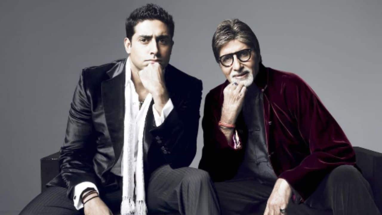 Amitabh Bachchan responds with the perfect comeback to fan criticizing Abhishek for speaking in English 