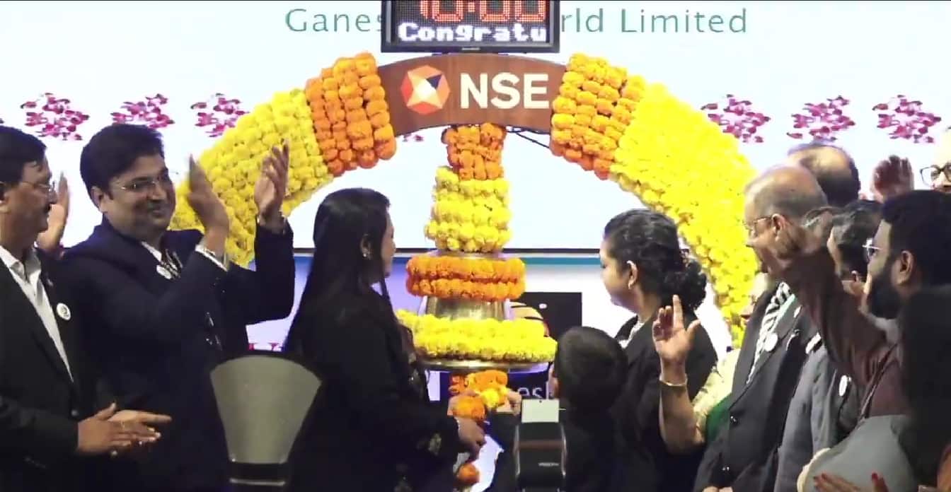 Ganesh Infraworld shares list at 90% premium over IPO price on NSE Emerge