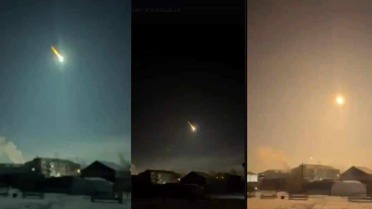 Spectacular fireball: 28-inch asteroid lights up Siberian skies hours after detection, watch video