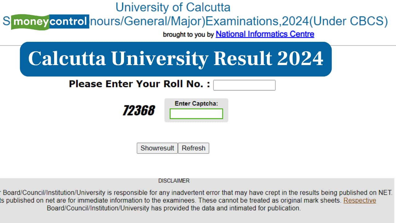 Calcutta University Result 2024 out for BA, BSc courses @ wbresults.nic.in, direct link here Calcutta University Result 2024 out for BA, BSc courses @ wbresults.nic.in, direct link here