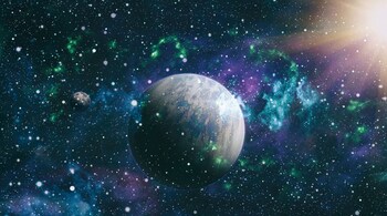 Kepler-51e joins three other planets orbiting the same star. These planets are "super puffs," meaning they have low mass and density. (Image: Canva)
