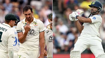 Mitchell Starc took six wickets for Australia in Adelaide. (Photo: AP)