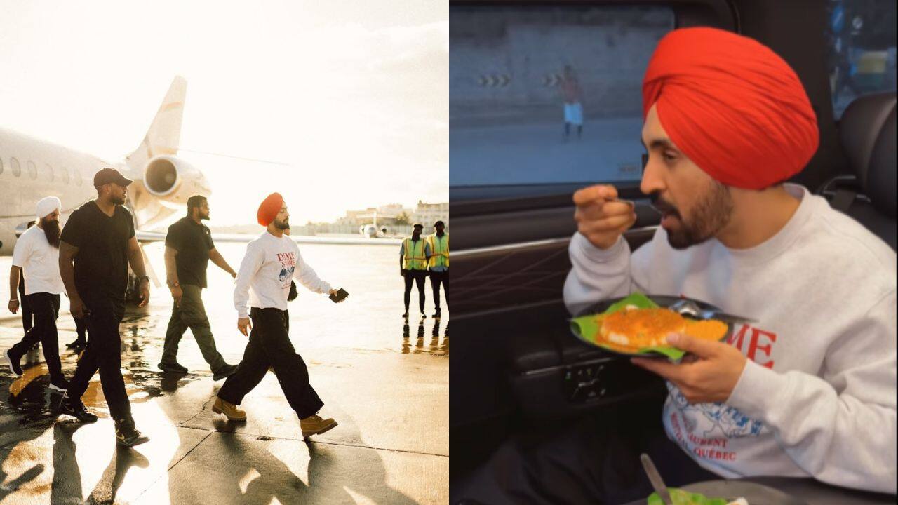 Diljit Dosanjh enjoys Dosa and Podi Idlis from Rameshwaram Cafe ahead of Bengaluru concert on December 6, watch video