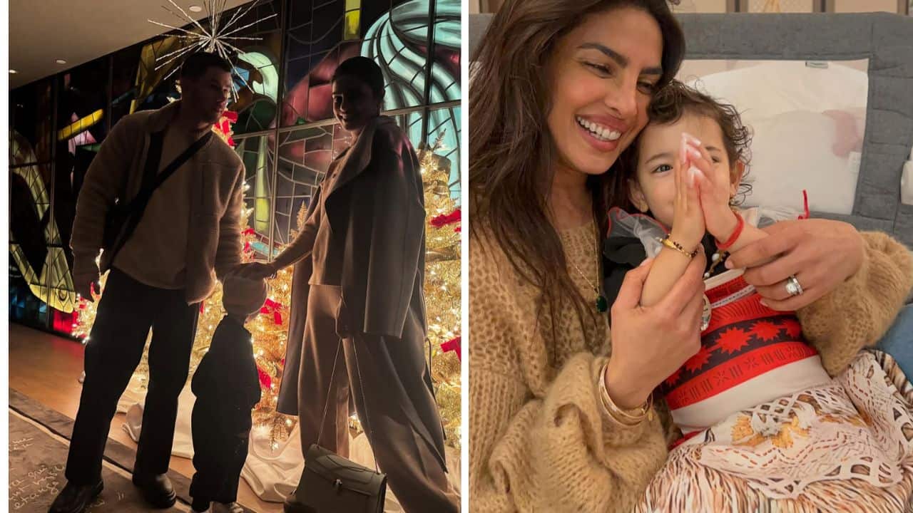 Priyanka Chopra, Nick Jonas and their daughter Malti Marie's 'lil magic moment' in New York, see fresh pics