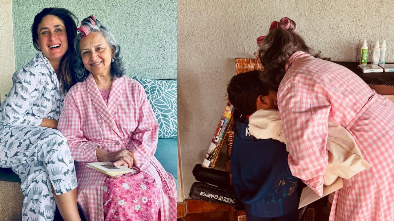 Kareena Kapoor wishes mother-in-law and veteran actress Sharmila Tagore, calls her the "coolest Gangsta ever"