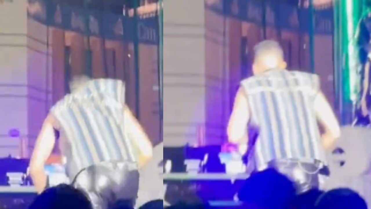 AP Dhillon handles onstage slip like a true pro, watch 