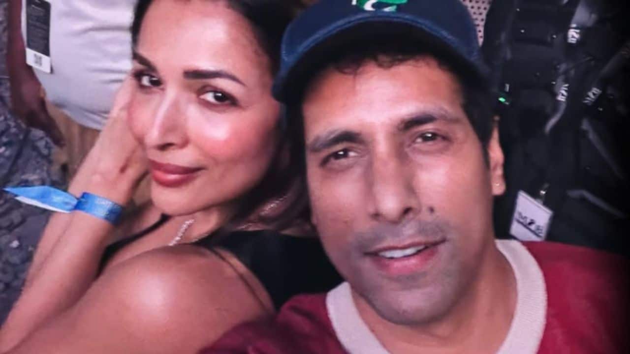 Malaika Arora shares selfie with rumoured boyfriend, Rahul Vijay from the AP Dhillon concert