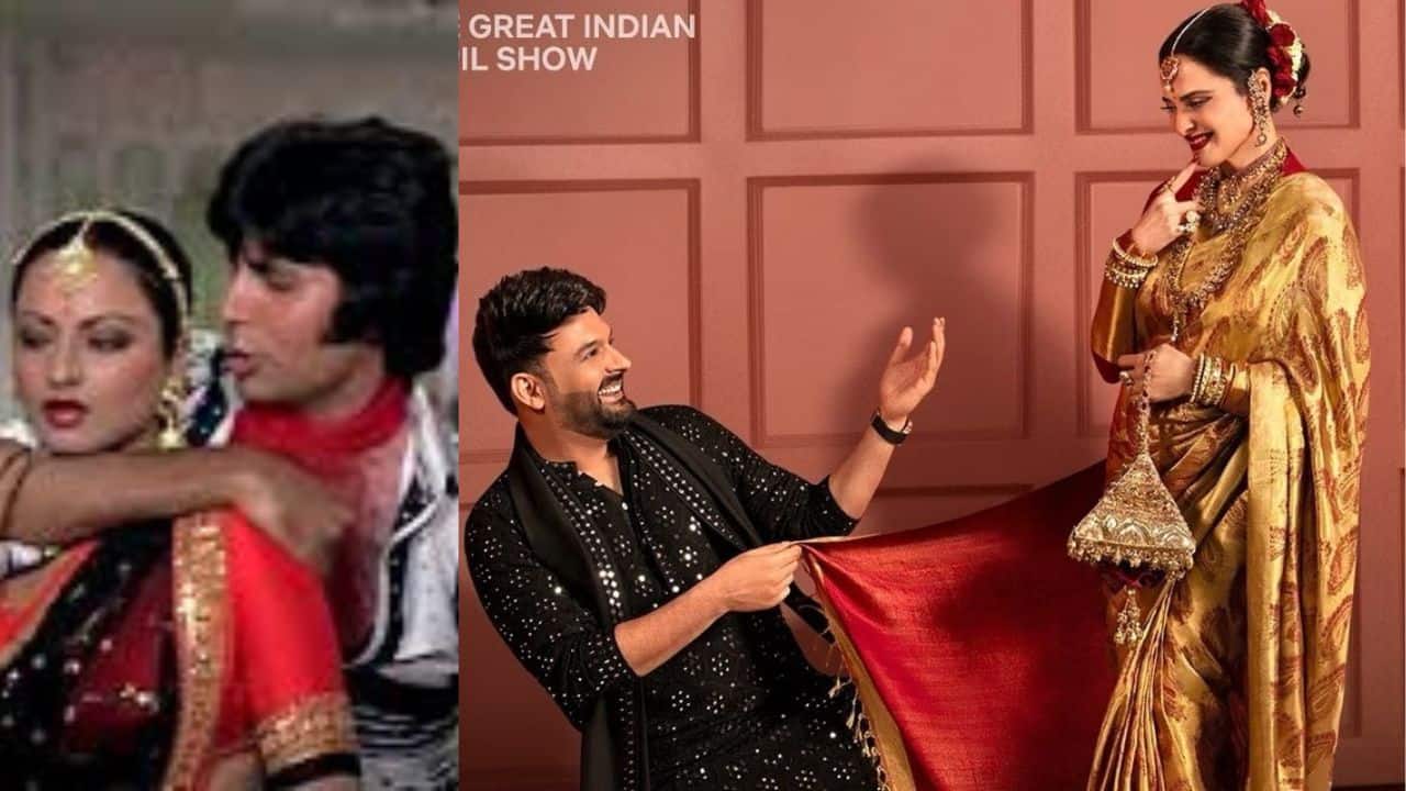 The Great Indian Kapil Show: Rekha talks about dancing with Amitabh Bachchan in Suhaag; netizens react