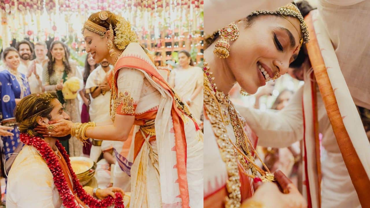 Sobhita Dhulipala gives a sneak peek of her wedding ceremony with dreamy wedding pics with Naga Chaitanya