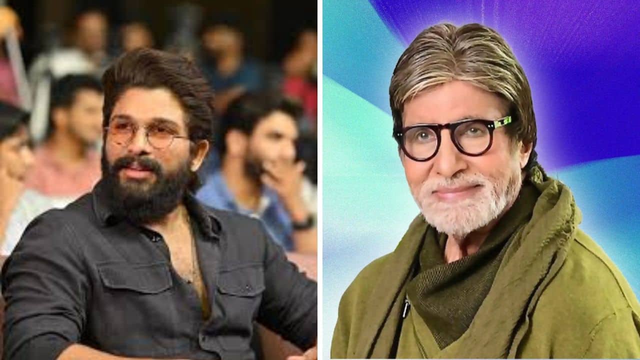 Amitabh Bachchan praises Allu Arjun as the Pushpa 2 actor calls Big B his 'inspiration'