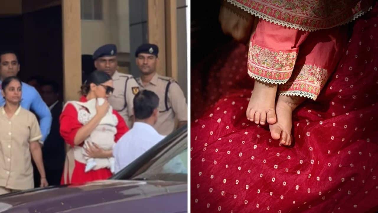 Deepika Padukone returns to Mumbai cradling baby Dua in her arms, watch video