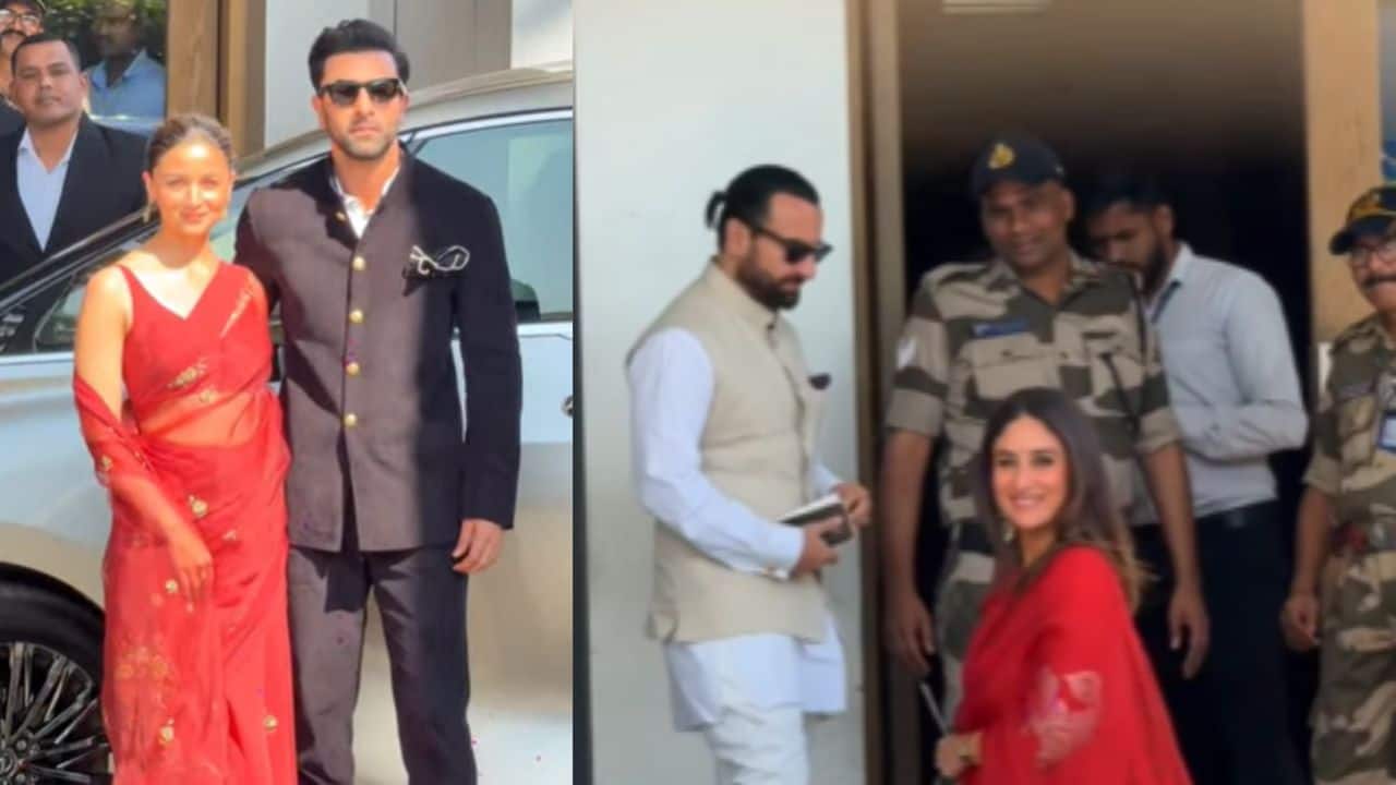 Ranbir Kapoor, Alia Bhatt, Kareena Kapoor, and Saif Ali Khan head to Delhi to invite PM Modi for Raj Kapoor’s centenary festival