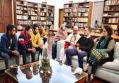 Rahul Gandhi meets families of Sambhal violence victims in Delhi