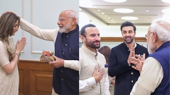 Kapoor Family with Narendra Modi 