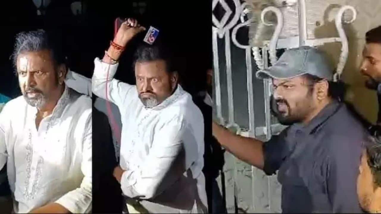 Mohan Babu hospitalised after physical altercation with journalist over feud with son Manchu Manoj, case filed against the veteran actor
