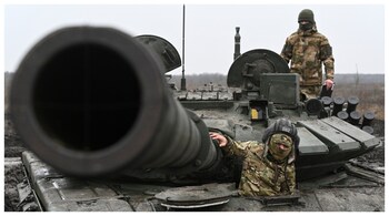 Russian soldiers undergoing military training in Krasnodar region amid Russia-Ukraine conflict. (Courtesy: Reuters photo)