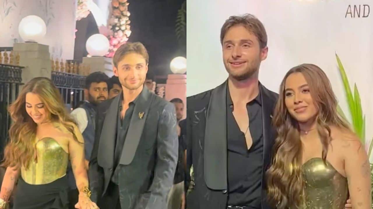 Abhishek Bachchan, Suhana Khan and other celebs dazzle at Aaliyah Kashyap and Shane Gregoire's wedding reception, watch video