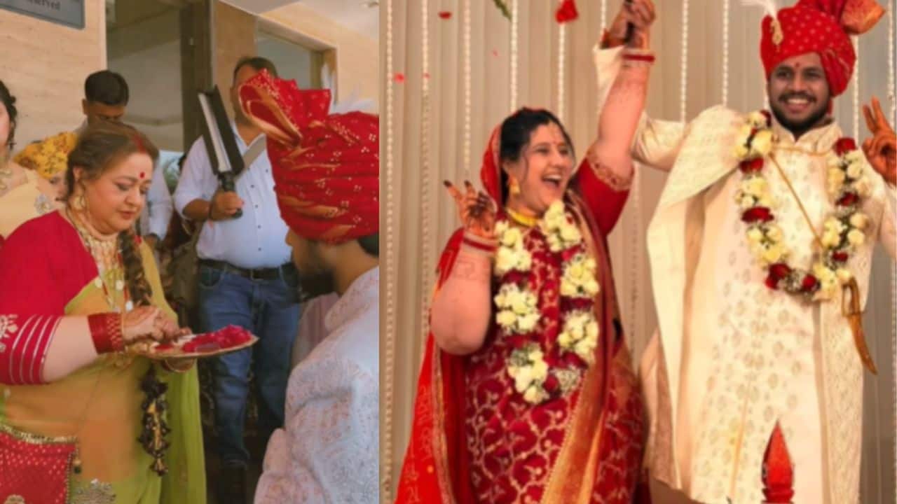 Karishma Ka Karishma fame Jhanak Shukla ties the knot with Swapnil Suryawanshi, FIRST pics out