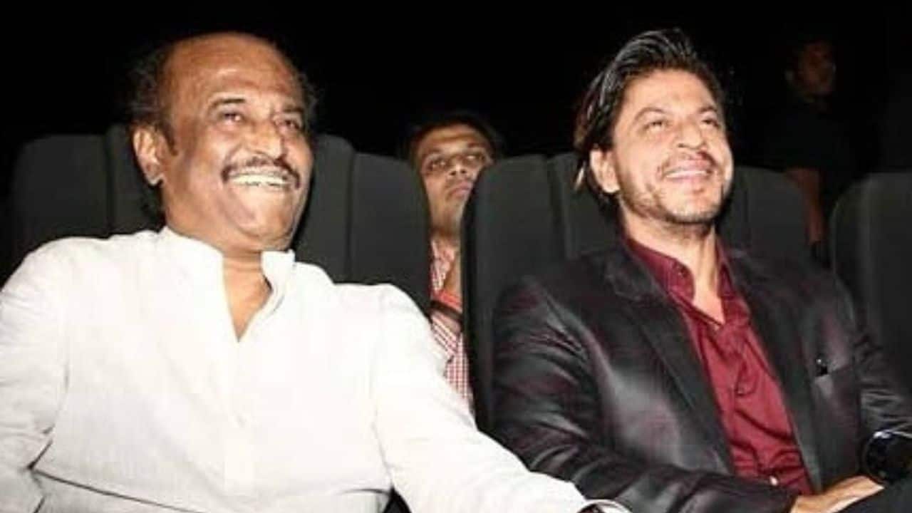 Shah Rukh Khan wishes "the bossest of all the bosses" Rajinikanth on his 74th birthday, see pic