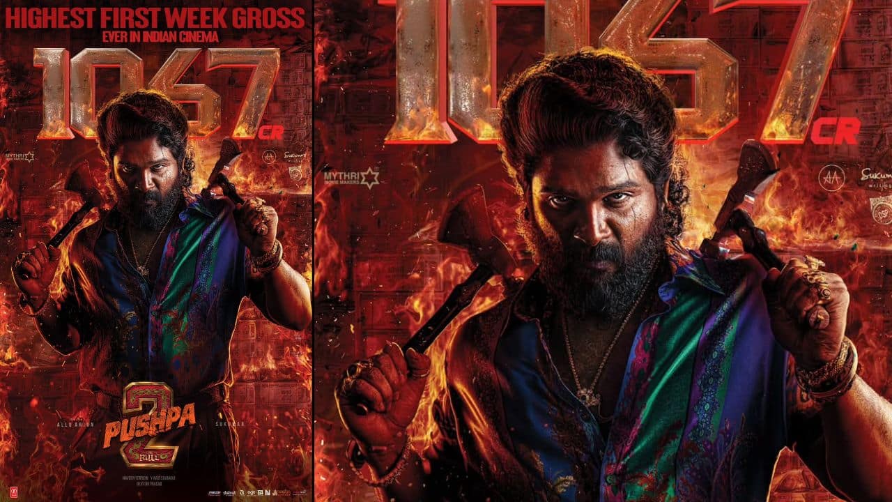 Pushpa 2: The Rule becomes the highest first-week grosser in Indian Cinema history