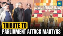 PM Modi, Rahul Gandhi, and Top Leaders Pay Tribute to Martyrs of Parliament Attack 2001