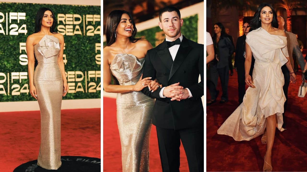 Priyanka Chopra’s red carpet looks at the Red Sea Film Festival in Jeddah are simply mind-blowing