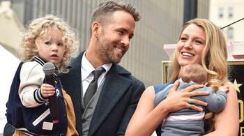 Ryan Reynolds with family
