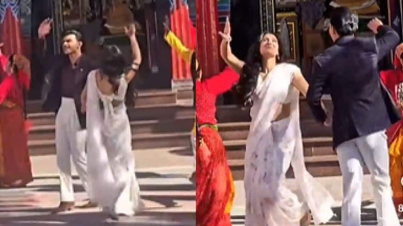 Sara Ali Khan and Veer Pahariya dance together in leaked BTS video from Akshay Kumar’s Sky Force, watch