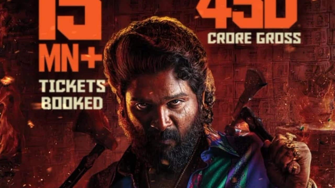 Pushpa 2 breaks records: 15 million tickets sold on BookMyShow