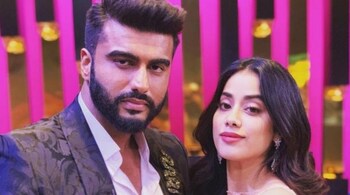 Janhvi Kapoor and Arjun Kapoor 