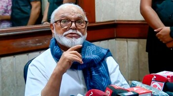 Senior NCP leader Chhagan Bhujbal on Tuesday morning took oath as a minister in the Mahayuti-led Maharashtra government at Raj Bhavan in Mumbai.