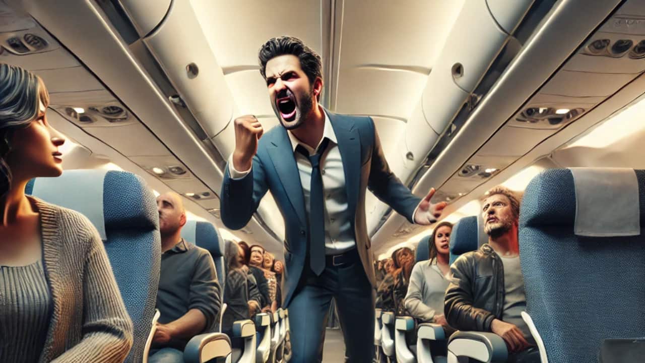 Flying this festive season? Here’s why air travel brings out the worst in us – and how to stay calm