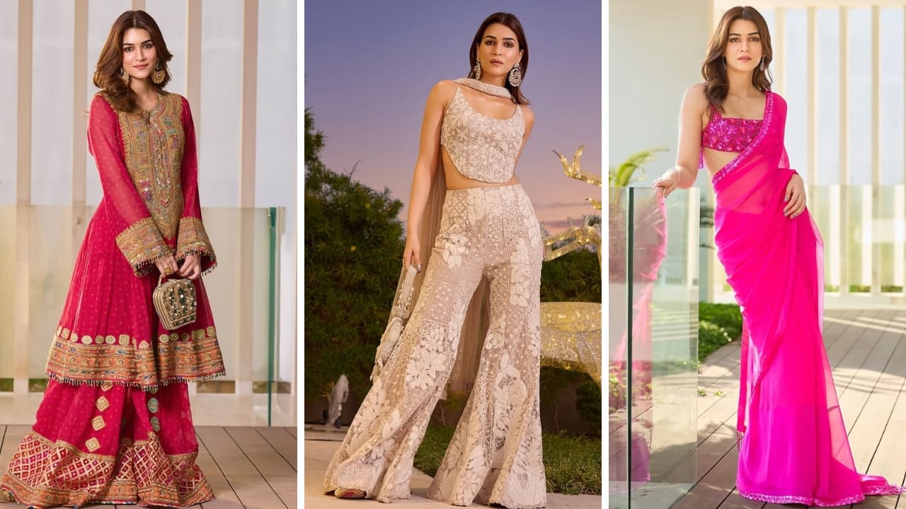 Kriti Sanon’s ultimate shaadi style guide, here’s how to nail the wedding guest looks
