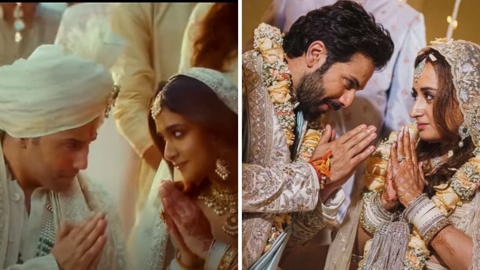 Varun Dhawan recreates wedding photo with Keerthy Suresh for his onscreen  wedding in Baby John